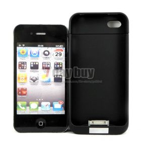 Защитный чехол со встроенным аккумулятором для iPhone 4 2100 mah (3 цвета)