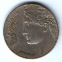 20 чентезимо 1914 г. Италия