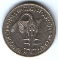 100 франков 1969 г. Западная Африка