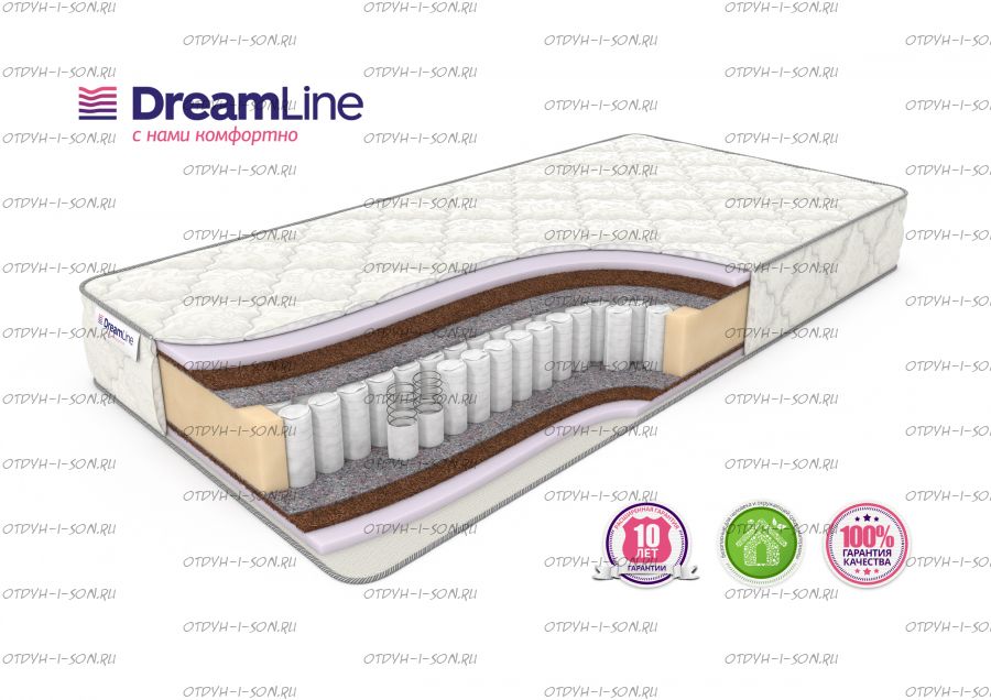 Матрас ECO FOAM HARD (TFK) Дримлайн