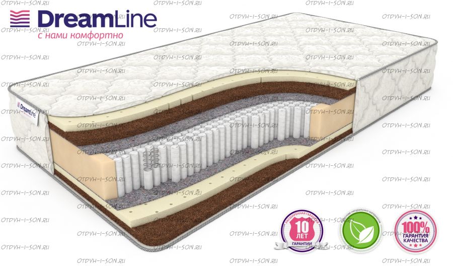Матрас Prime Mix S2000 (с наматрасником) Дримлайн