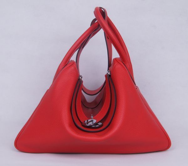 Сумка HERMES Lindy Handbag Clemence Leather