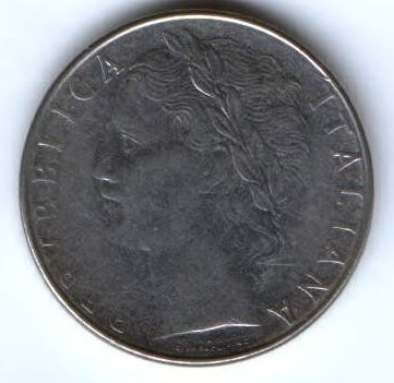 100 лир 1981 г. Италия