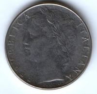 100 лир 1981 г. Италия