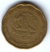 50 сентаво 2007 г. Мексика