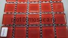 Red glass Мозаика серия CRYSTAL