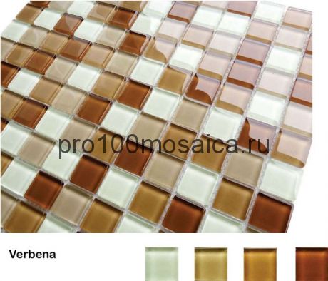 Verbena Мозаика серия Acquarelle 23x23, размер, мм: 298*298*4 (Caramelle)