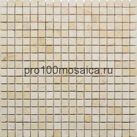 Botticino 15 x15 pol Мозаика серия Pietrine Stone, размер, мм: 305*305*7 (Caramelle)