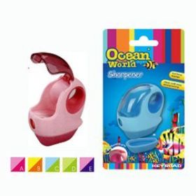 Точилка "Ocean World. Наутилус" с ластиком, 1 отверстие, с накопителем (арт. KR970291-1)