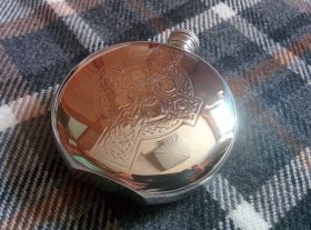 Фляжка из британского пьютера- Кельтский крест-  Celtic  Cross , English Pewter