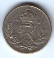 10 эре 1955 г. Дания