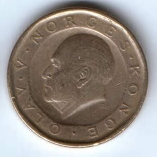 10 крон 1984 г. Норвегия