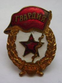 Знак Гвардия