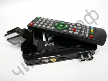 HD мультимедиа плеер+Цифровой приёмник DVB-T HD909 воспр.с USB флеш,HD,выход Scart+HDMI,пульт