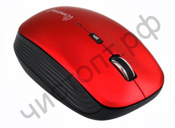 Мышь беспроводн. Smartbuy 311AG extra low power Red/Black (SBM-311AG-RK)  низкое потребл. Энергии