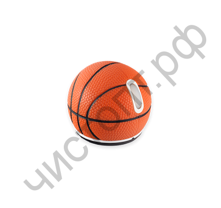 Мышь сувенир. беспровод. PERFEO PF-323-WOP-B, "SportBall Mouse", "Basketball", USB. 1000 dpi. Кноп: 2 + кол прокру. Силик чехол (сним для чист)