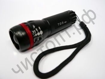 Фонарь руч. 1LED(1 светодиод.) 8401,ZOOM (с линзой)