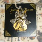 Брошь "Инструменты стиля кантри" под чеканку