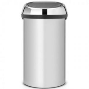 Мусорный бак (ведро) Brabantia Touch Bin Metallic Grey 402425