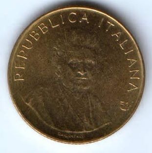200 лир 1980 г. Италия Международный год Женщины