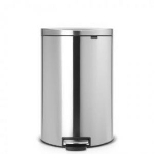 Мусорный бак (ведро) Brabantia FlatBack Matt Steel Fingerprint Proof 482021