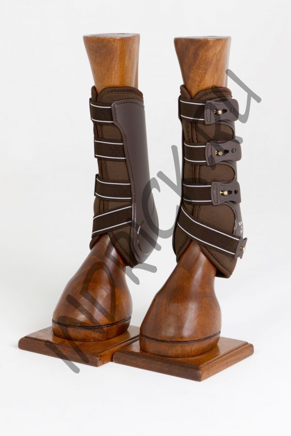 Ногавки Back on Track Royal выездка перед коричневые