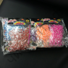 Набор резинок Rainbow Loom Bands в пакетах 200 шт. резинок ,крючок, клипсы