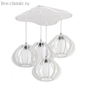 Люстра TK Lighting 323 Mela 4 white