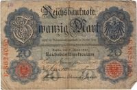 20 марок 1910 г. Германия