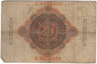 20 марок 1910 г. Германия