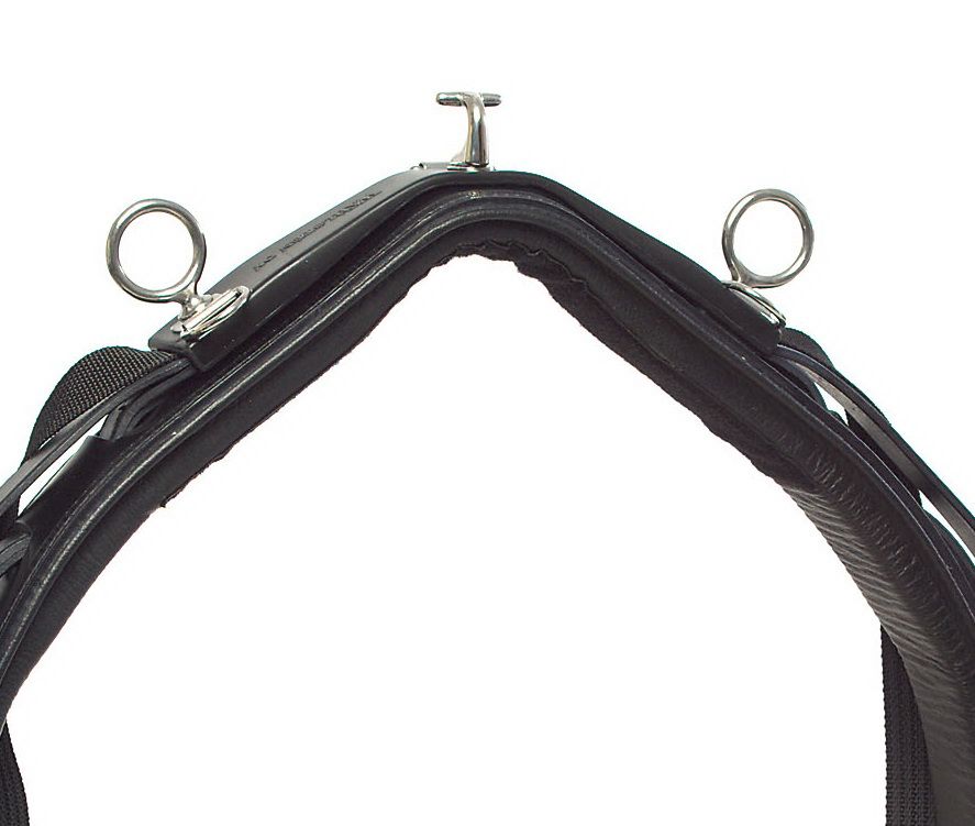 Седелка "W-LEATHER LINE". ТРЕНИРОВОЧНАЯ. С защелками QH. Кожа.