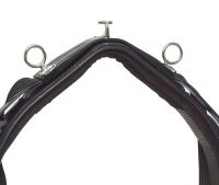 Седелка "W-LEATHER LINE". ТРЕНИРОВОЧНАЯ. С защелками QH. Кожа.