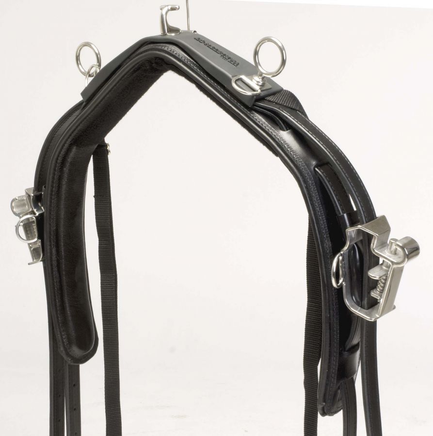 Седелка "W-LEATHER LINE". ПРИЗОВАЯ, с защелками QH. Кожа.