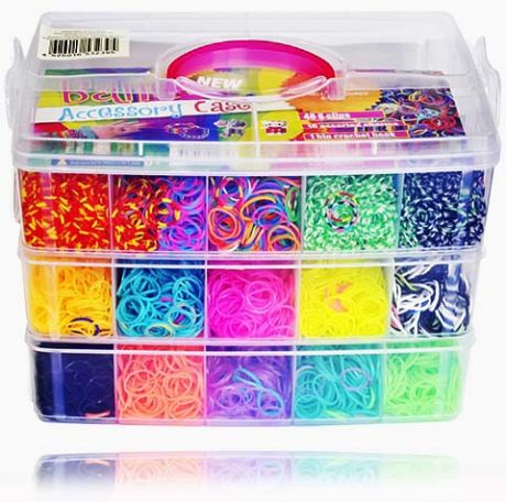 Набор для плетения Loom Bands (15000, profi)