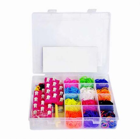 Набор для плетения Loom Bands (2400, Profi)
