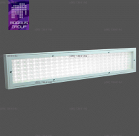 Светильник линейный светодиодный накладной/подвесной   36х660х204 мм    IP40   20 Вт   1845 Лм   3000 К (теплый белый свет)     Прозрачный (призматический)   ДВО02-20-001