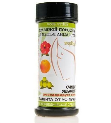 Очищающий травяной порошок для лица и тела (убтан), 70 Г.