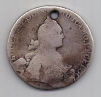 рубль 1769 г. спб СА