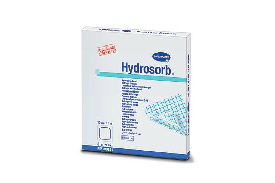 Гидросорб Комфорт ( HYDROSORB comfort) - гидрогелевые самоклеящиеся повязки: 7,5 х 10,0 см,