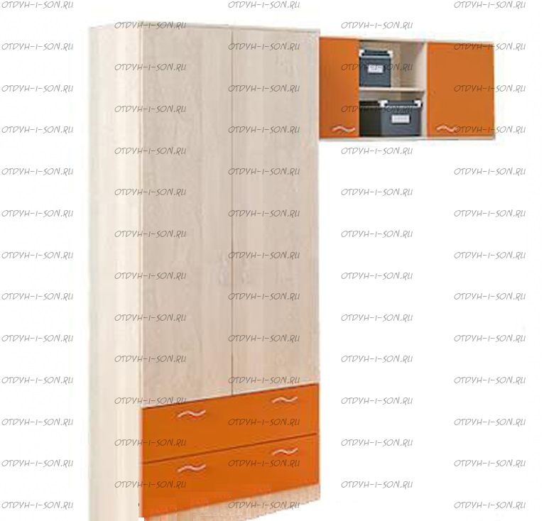 Шкаф Соня-3 (199х43х202)