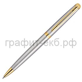 Ручка шариковая Waterman Hemisphere GT сталь позолота 22010/S0920370/815968