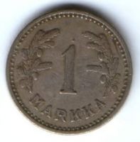 1 марка 1928 г. Финляндия