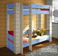 Кровать двухъярусная Фанки Кидз-20 СВ