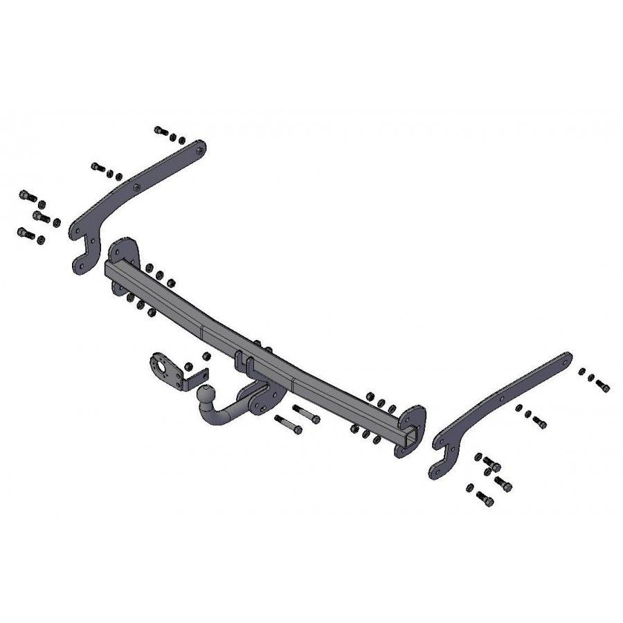 Фаркоп "Трейлер" для Ford Foсus 3 Универсал с 2011г.