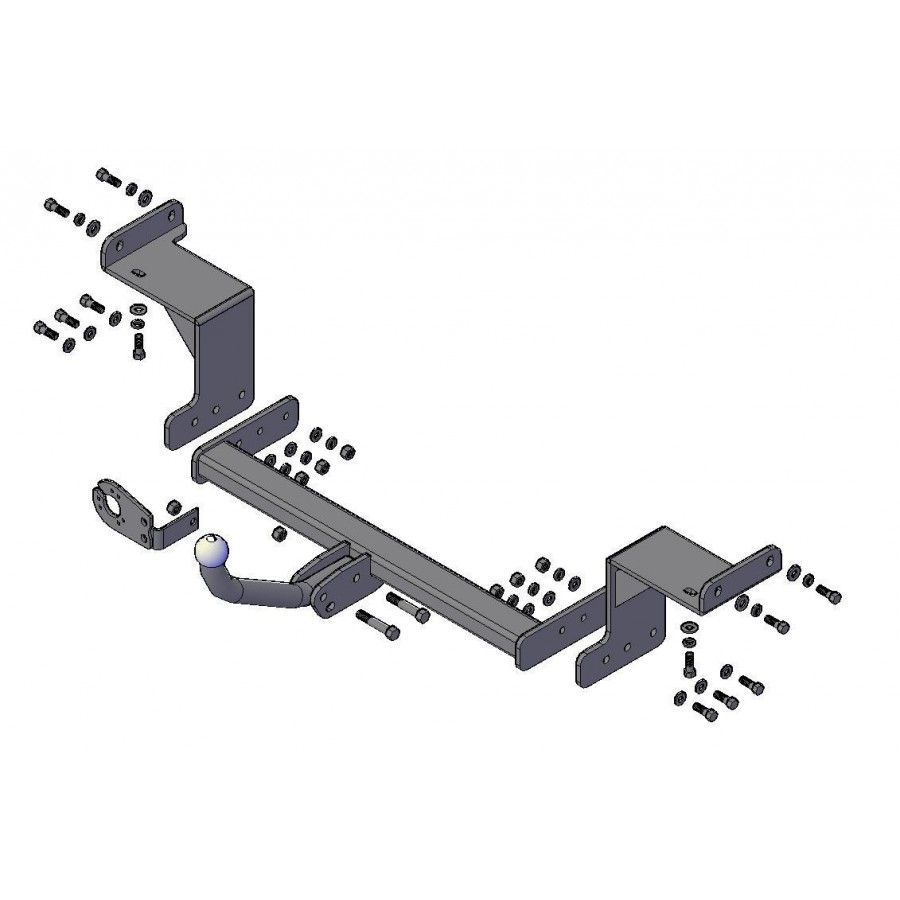 Фаркоп "Трейлер" для Hyundai  I30 универсал с 2012 г.в. / KIA Сeed  универсал с 2012г.в.