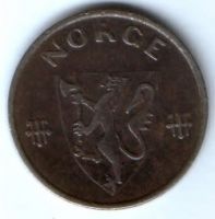 5 эре 1942 г. Норвегия