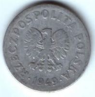 50 грошей 1949 г. Польша
