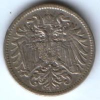 10 геллеров 1909 г. Австрия