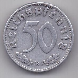 50 пфеннигов 1940 г. В. Германия