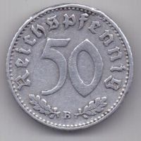 50 пфеннигов 1940 г. В. Германия